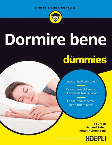 Dormire bene for dummies edito da Hoepli