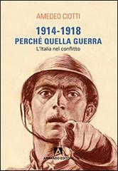 1914-1918. Perché quella guerra. L'Italia nel conflitto di Amedeo Ciotti edito da Armando Editore