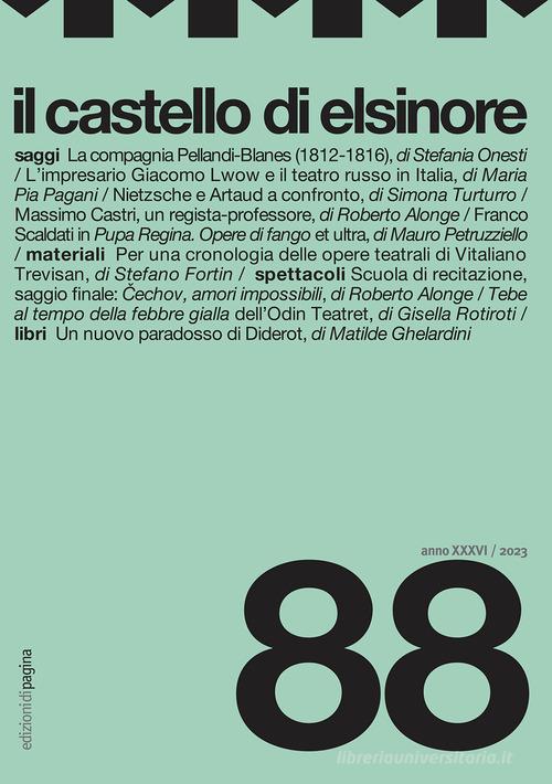 Il castello di Elsinore (2023) vol.88 edito da Edizioni di Pagina