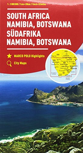 Sudafrica, Namibia, Botswana 1:2.000.000 edito da Marco Polo