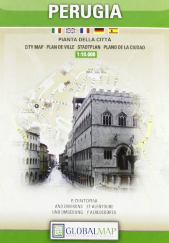 Perugia. Pianta della città 1:10.000 edito da LAC