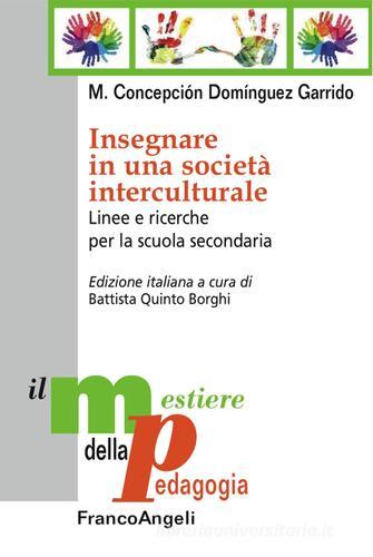 Insegnare in una società interculturale. Linee e ricerche per la scuola secondaria di Concepción Domínguez Garrido edito da Franco Angeli