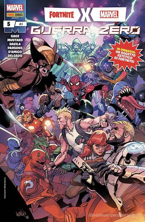 Guerra zero. Fortnite x Marvel vol.5 di Christos N. Gage, Donald Mustard, Sergio Davila edito da Panini Comics