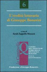 L' eredità letteraria di Giuseppe Bonaviri edito da Ass. Culturale La Cantinella