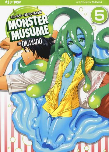 Monster Musume vol.5 di Okayado edito da Edizioni BD