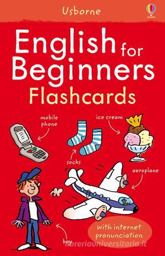 English for beginners flashcards di Susan Meredith edito da Usborne