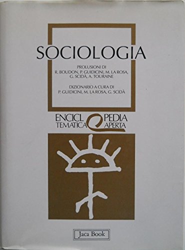 Sociologia edito da Jaca Book