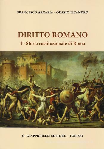 Diritto romano vol.1 di Francesco Arcaria, Orazio Licandro edito da Giappichelli