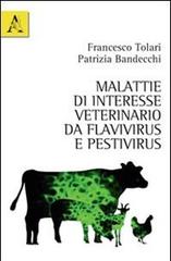 Malattie di interesse veterinario da flavivirus e pestivirus di Patrizia Bandecchi, Francesco Tolari edito da Aracne
