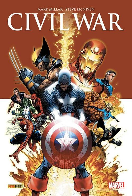 Civil war di Mark Millar, Steve McNiven edito da Panini Comics