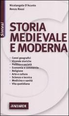 Storia medievale e moderna di Nicolangelo D'Acunto, Renzo Rossi edito da Vallardi A.