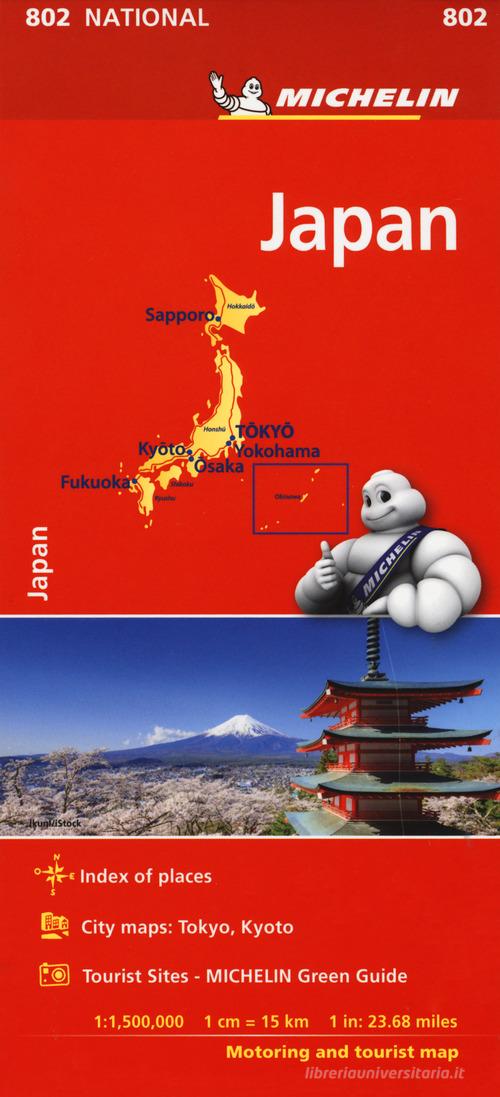 Japan 1:1.500.000 edito da Michelin Italiana