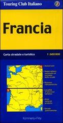 Francia 1:600.000 edito da Touring