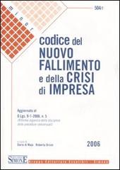 Codice del nuovo fallimento e della crisi di impresa edito da Edizioni Giuridiche Simone