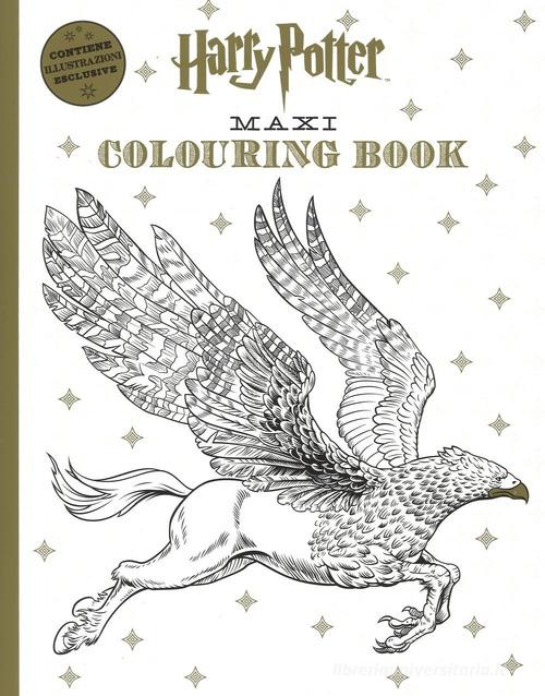 Harry Potter maxi colouring book. Ediz. illustrata edito da Magazzini Salani