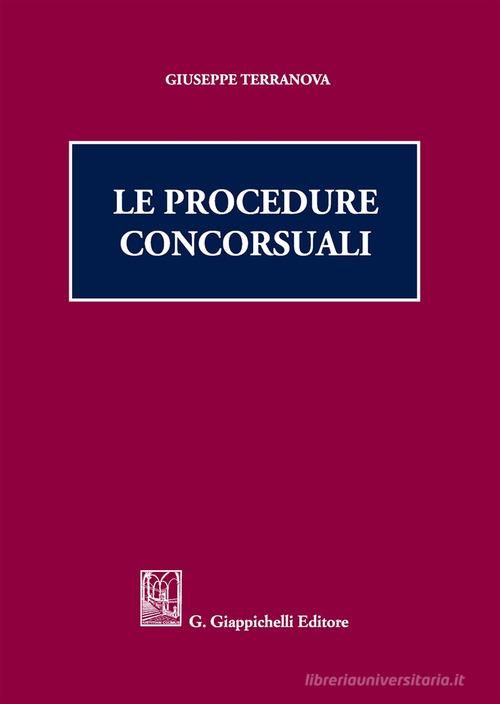 Le procedure concorsuali di Giuseppe Terranova edito da Giappichelli