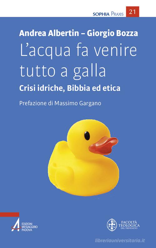 L'acqua fa venire tutto a galla. Crisi idriche, Bibbia e morale di Andrea Albertin, Giorgio Bozza edito da EMP - Edizioni Messaggero Padova
