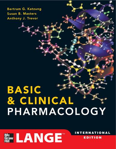 Basic and clinical pharmacology di Bertram G. Katzung, Susan B. Masters, Anthony J. Trevor edito da McGraw-Hill Education