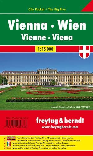 Vienna 1:15 000 edito da Freytag & Berndt