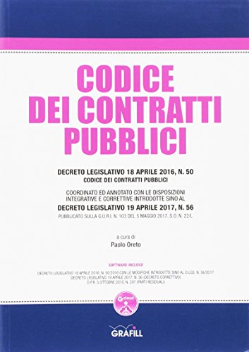 Codice dei contratti pubblici edito da Grafill