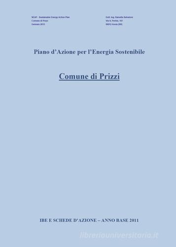 Piano d'azione per l'energia sostenibile. Comune di Prizzi di Salvatore Rametta edito da Youcanprint