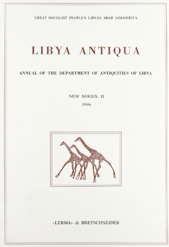 Libya antiqua. Nuova serie vol.1 edito da L'Erma di Bretschneider