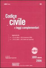 Codice civile e leggi complementari. Con CD-ROM edito da Edizioni Giuridiche Simone