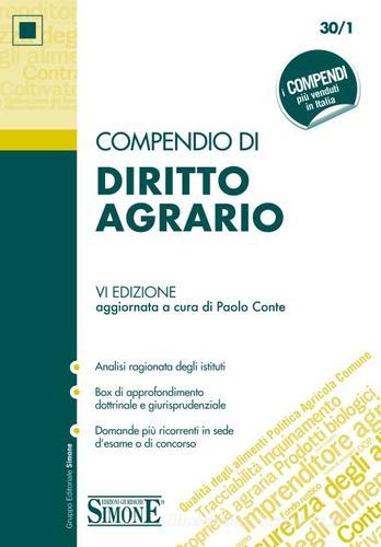 Compendio di diritto agrario edito da Edizioni Giuridiche Simone