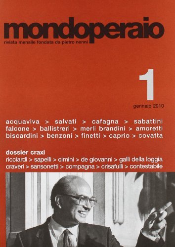 Mondoperaio (2010) vol.1 edito da Marsilio
