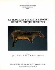 Le travail et l'usage de l'ivoire au paléolitique supérieur edito da Ist. Poligrafico dello Stato
