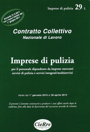 CCNL imprese di pulizia edito da CieRre
