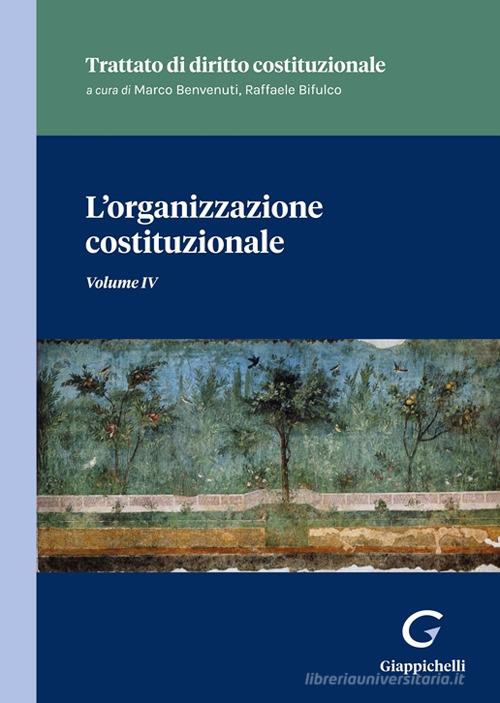 L'organizzazione costituzionale di Marco Olivetti, Nicola Lupo, Giorgio Repetto edito da Giappichelli