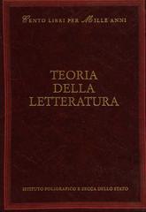 Teoria della letteratura di Alfonso Berardinelli, Stefano Calabrese edito da Ist. Poligrafico dello Stato