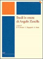 Studi in onore di Angelo Zanella edito da Vita e Pensiero