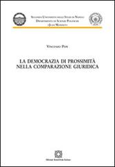 La democrazia di prossimità nella comparazione giuridica di Vincenzo Pepe edito da Edizioni Scientifiche Italiane