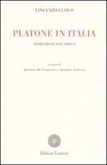 Platone in Italia di Vincenzo Cuoco edito da Laterza