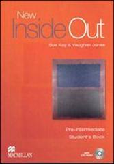 New inside out. Pre-intermediate. Teacher's book. Per le Scuole superiori. Con CD-ROM di Sue Kay, Vaughan Jones edito da Macmillan Elt