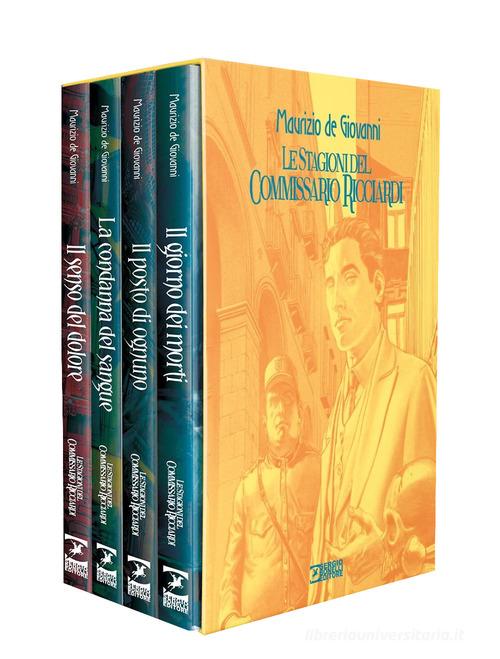 Le stagioni del commissario Ricciardi: Il senso del dolore-La condanna del sangue-Il posto di ognuno-Il giorno dei morti di Maurizio de Giovanni, Claudio Falco, Sergio Brancato edito da Sergio Bonelli Editore
