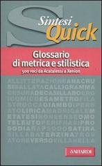 Glossario di metrica e stilistica edito da Vallardi A.