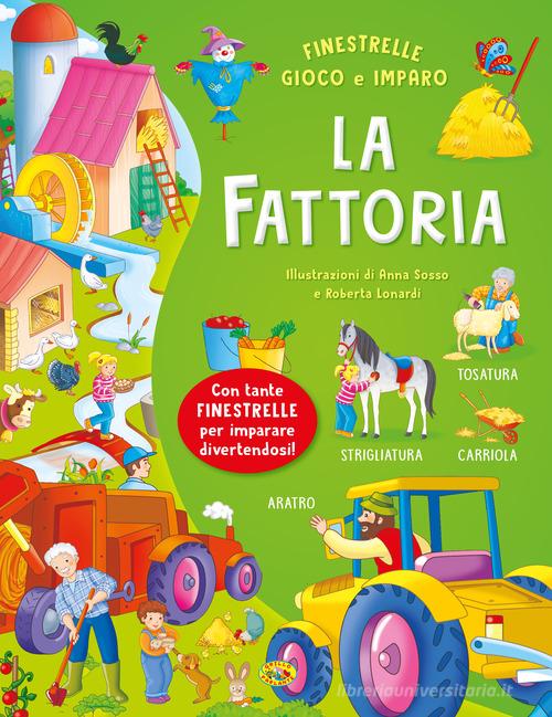 Animali Della Fattoria. Coloro E Gioco. Ediz. Illustrata 