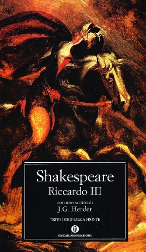 Riccardo III di William Shakespeare edito da Mondadori