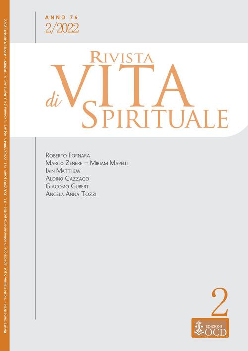 Rivista di vita spirituale (2022) vol.2 edito da OCD