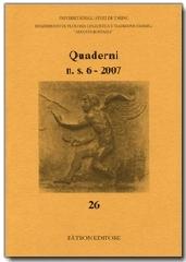 Quaderni del Dipartimento di filologia linguistica e tradizione classica (2007) edito da Pàtron