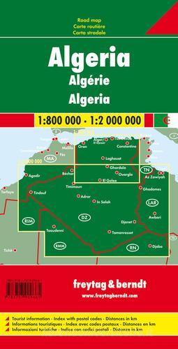 Algeria 1.800.000-1:2.000.000 edito da Freytag & Berndt