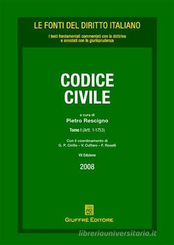 Codice civile edito da Giuffrè