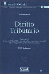 Diritto tributario di Gianni De Luca edito da Edizioni Giuridiche Simone