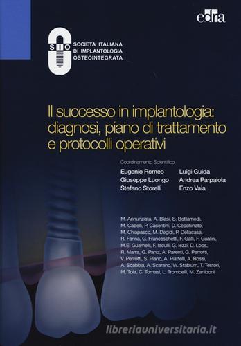 Il successo in implantologia: diagnosi, piano di trattamento e protocolli operativi edito da Edra