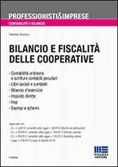Bilancio e fiscalità delle cooperative di Salvatore Giordano edito da Maggioli Editore