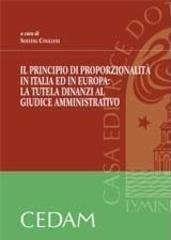 Il principio di proporzionalità in Italia ed in Europa: la tutela davanti al giudice amministrativo edito da CEDAM