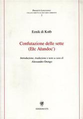 Confutazione delle sette (Elc Alandoc) di Eznik di Kolb edito da Edizioni ETS